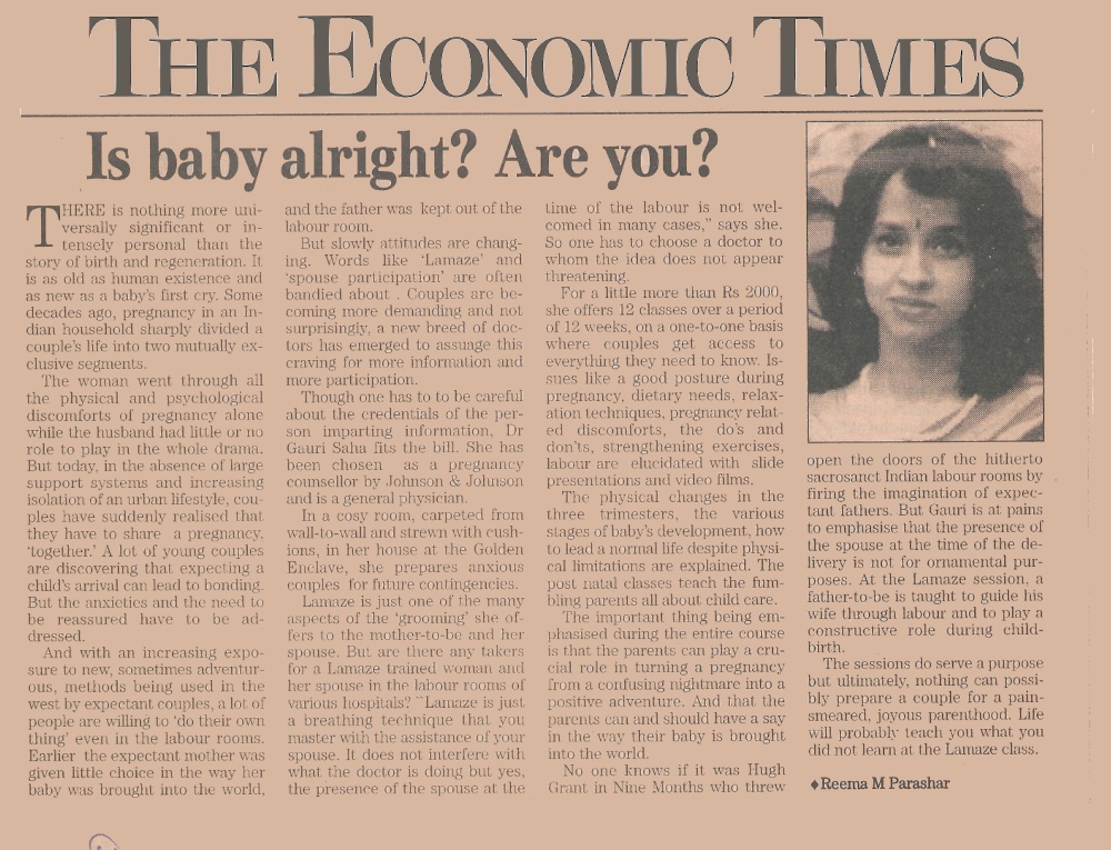 Economic Times Clipping